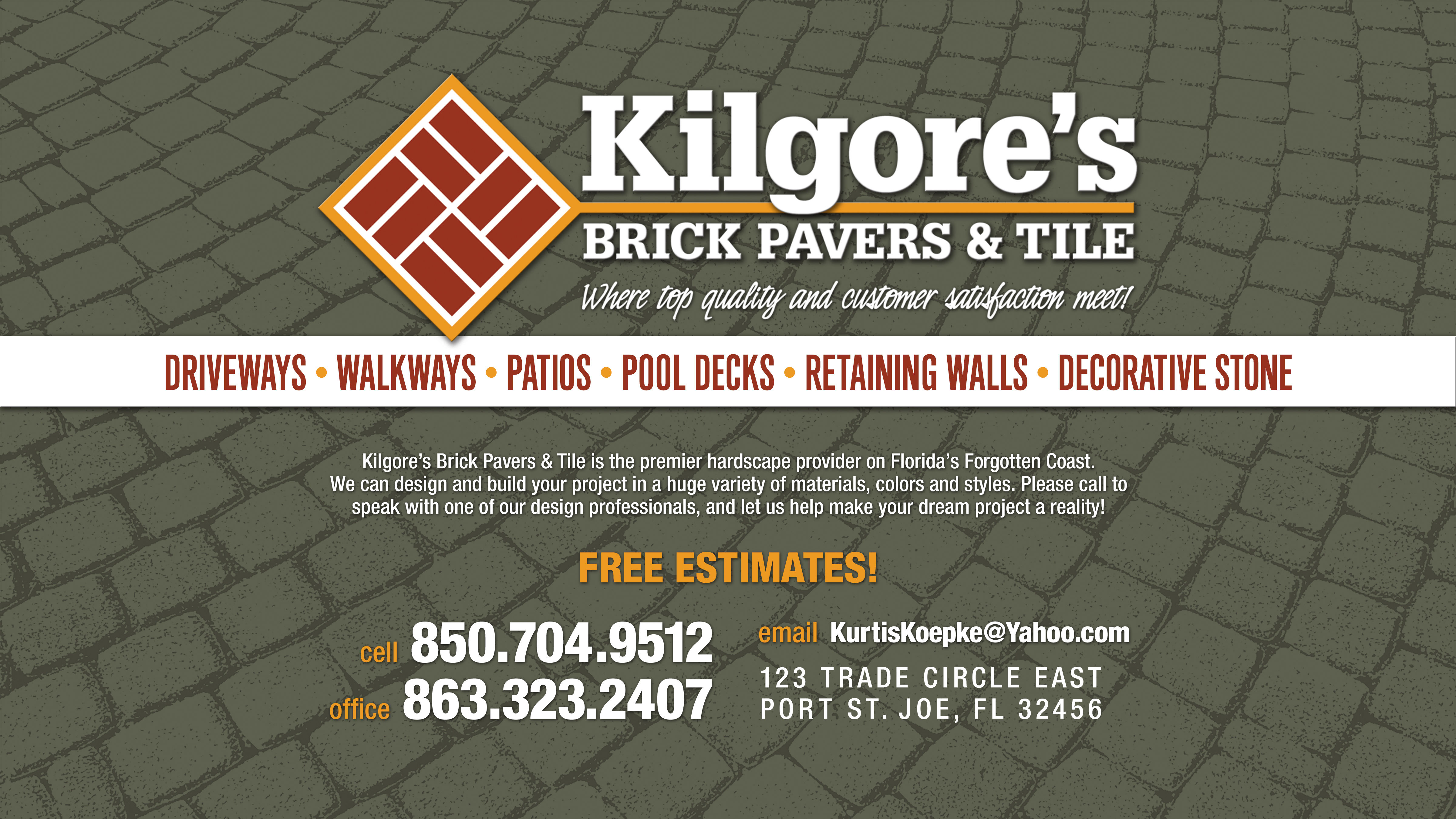 Kilgore's Brick Pavers