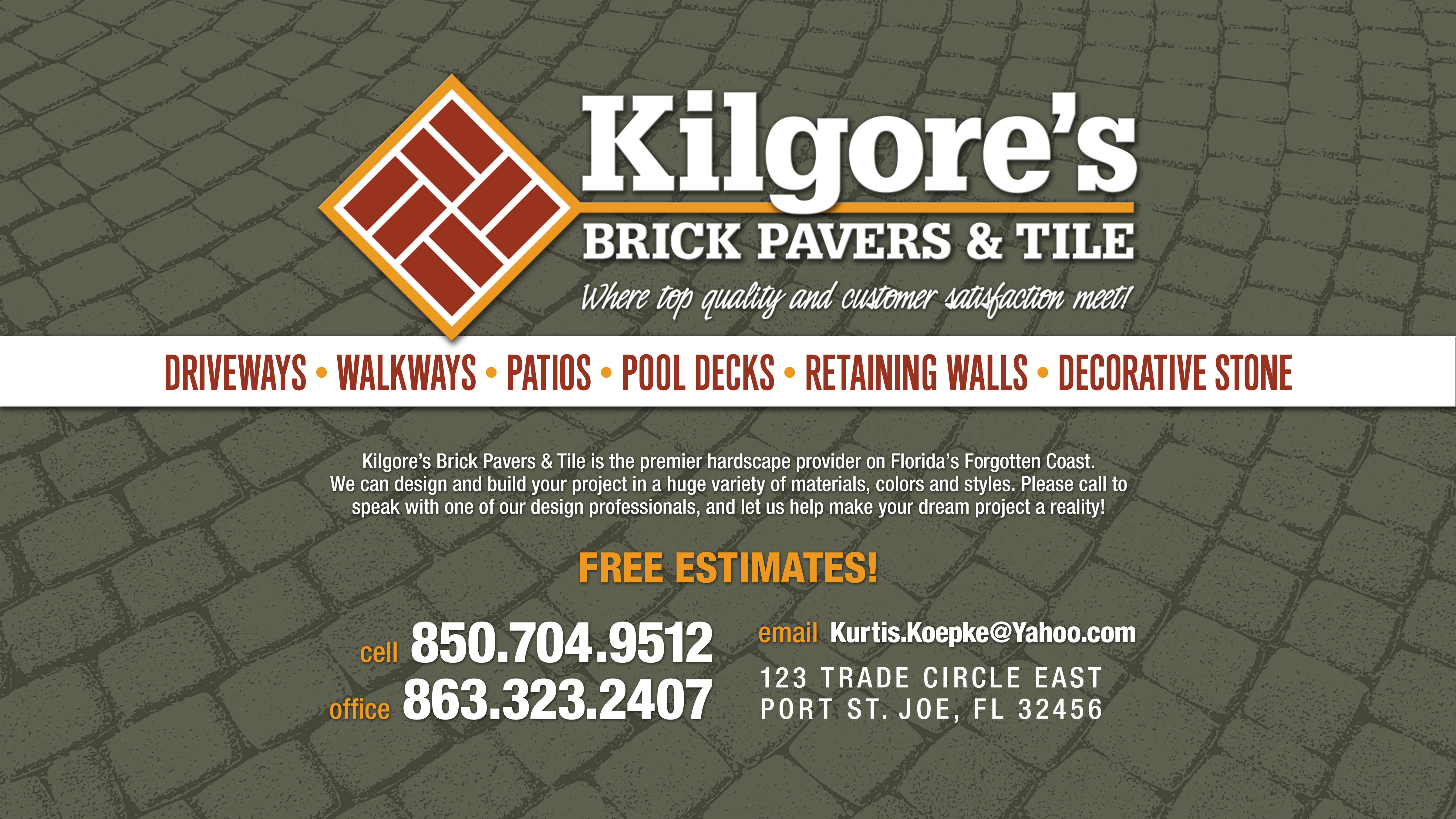 Kilgore's Brick Pavers
